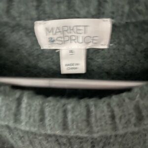 Market & Spruce Teal Knit Top